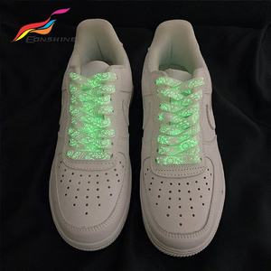 최신 발광 페이즐리 꽃무늬 색상 변하는 야광 신발끈 운동화용 - Product Image 6