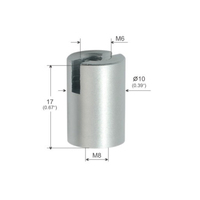 8*12mm M5 Filetage Métal Plafond Câble Clip Attachement Plafond Attachement pour Câble Pince Suspension Kit