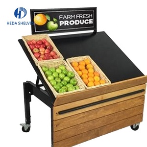 Étalage de <span class=keywords><strong>fruits</strong></span> <span class=keywords><strong>et</strong></span> légumes personnalisé <span class=keywords><strong>d</strong></span>'<span class=keywords><strong>occasion</strong></span>, présentoir de supermarché, étagère en bois, présentoir de <span class=keywords><strong>fruits</strong></span> <span class=keywords><strong>et</strong></span> légumes - Product Image 4