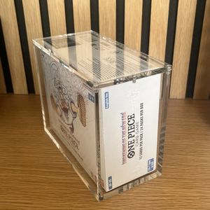 OP01 - OP15 Protector de Caja de Sobres de Una Pieza Resistente a los Rayos UV, Estuche Acrílico Magnético con Tapa para Tarjetas de Juego, Ajuste Perfecto, Inglés - Product Image 6