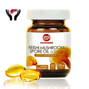 GANOHERB spedizione gratuita OEM EU organico di <span class=keywords><strong>Lucidum</strong></span> <span class=keywords><strong>Ganoderma</strong></span> Spore Oil Softgel - Product Image 1