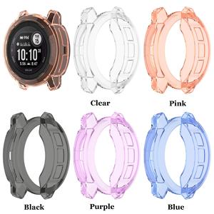 Funda protectora de TPU transparente para <span class=keywords><strong>Garmin</strong></span> Instinct2 Funda de reloj de TPU suave para <span class=keywords><strong>Garmin</strong></span> <span class=keywords><strong>Instinct</strong></span> 2 S - Product Image 2