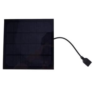 Fsenergy 5W monocrystalline USB แผงเซลล์แสงอาทิตย์4นิ้วพัดลมระบายความร้อนไอเสียแผงเซลล์แสงอาทิตย์ขนาดเล็กที่มีประเภทผลิตภัณฑ์พัดลมพลังงานแสงอาทิตย์ - Product Image 3