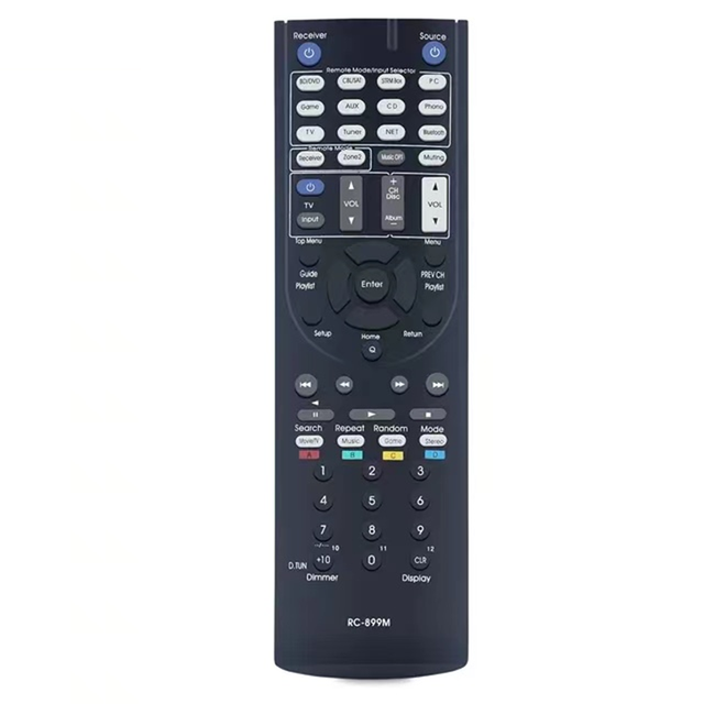 New IR RC-899M Remote Control for Onkyo DTR-20.7 Audio Receiver DTR-30 with 59 Buttons