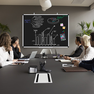 Premium Magnetic Chalkboard Aluminum Frame Customizable <strong>Blackboard</strong> for School Office and Home <strong>Kitchen</strong> Decor - Product Image 6