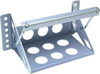 Kit de relocalisation de support de batterie en acier métallique compatible avec le plateau de montage de batterie de voiture de remorque de bateau RV