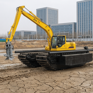 Ponton d'excavatrice amphibie en <span class=keywords><strong>acier</strong></span> haute résistance avec <span class=keywords><strong>prix</strong></span> compétitif d'usine - Product Image 6