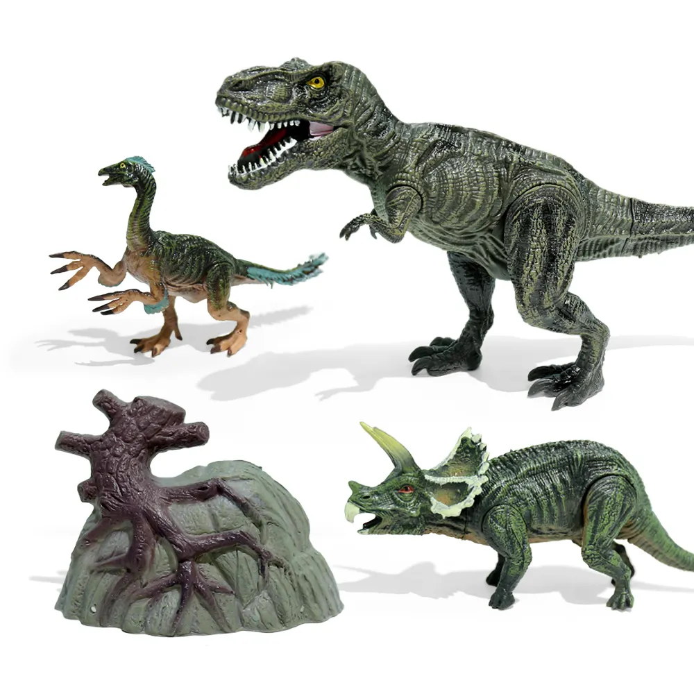 Best realistic plastic dinosaur toys animal simulation toy set collection cheap for toddlers