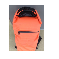 Sac de survie pour camping et kayak 500D, imperméable, 35L, sac à dos étanche, sac à dos à glissière avec bandoulière réglable et coque souple