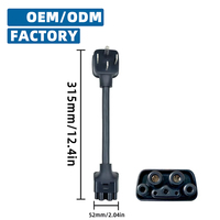 Adaptador de cargador NEMA 14-50 Tesla EV 40A carga rápida para Tesla Modelo 3/Y/S/X Gen2 conector móvil Compatible | OEM/ODM