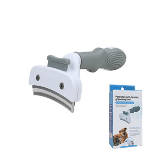 Best Seller Deshedding Tool for <b>Dogs</b> Cats Effectively Reduces Shedding Comb Cleaning <b>Slicker</b> Hair <b>Dog</b> Pet Grooming <b>Brush</b> - Product Image 2