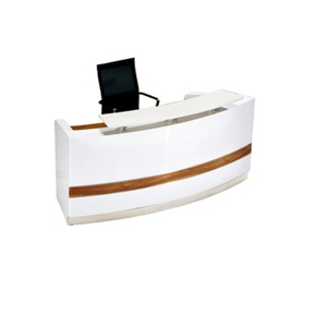 Modern Cast Spa Desk with <b>Marble</b> Top for Hotels and Office Buildings-Commercial Office Furniture Reception Table - Product Image 6