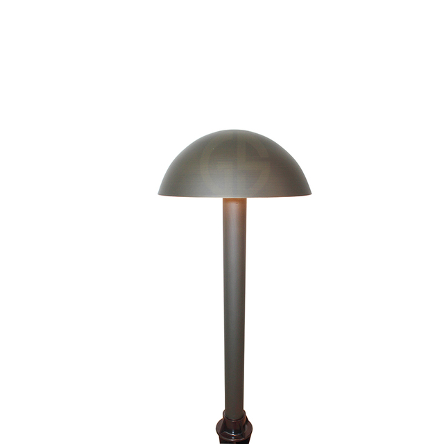 Low Voltage 12V 6" Mini Mushroom Cover Waterproof Brass Landscape Light Garden Light Path Light with Replceable LED Module