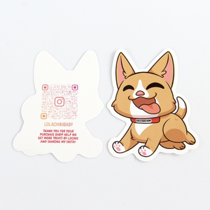 Autocollants personnalisés personnalisés en PVC QR <span class=keywords><strong>Code</strong></span> résistants aux rayures et imperméables pour cadeaux - Product Image 1