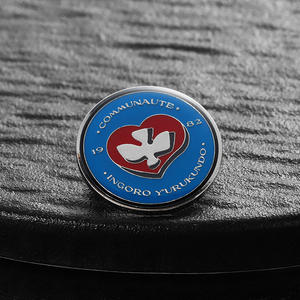 Заводская булавка, жесткая эмаль, сувенирная Посеребренная булавка с логотипом, оптовая продажа, Металлическая Булавка из цинкового сплава для колпачков - Product Image 4