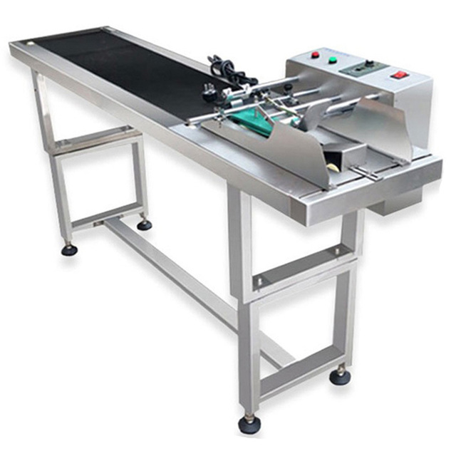 Automatic High Speed Card Feeder Paper Plastic Bags Paging Machine With Counter