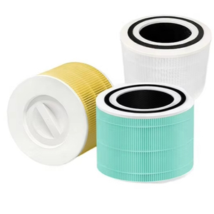 Tùy chỉnh OEM Máy lọc không khí HEPA lọc thay thế với than hoạt tính hình trụ HEPA lọc HEPA13 Vòng lọc - Product Image 2