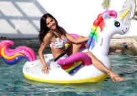 INTEX 57561 anneau de natation gonflable thème licorne pour enfants et adultes