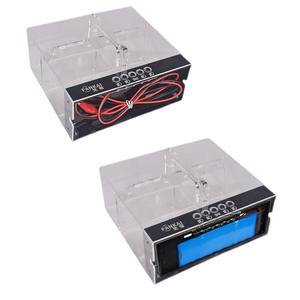 FANKAI Boîtier d'affichage LED pour phare de voiture 12V avec poignée, lentille bi-xénon modifiée à double tonalité pour H4 H7 120W & 200W de puissance - Product Image 1