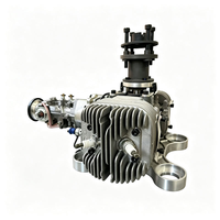 Moteur à essence bicylindre 2 temps refroidi par air 350 CC à haute efficacité en aluminium pour drones de protection animale