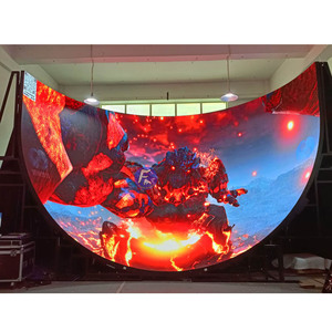 Tấm Màn Hình Led Cong Màn Hình Led Linh Hoạt Cao Điểm Ảnh Nhỏ Gắn Tường Video - Product Image 4