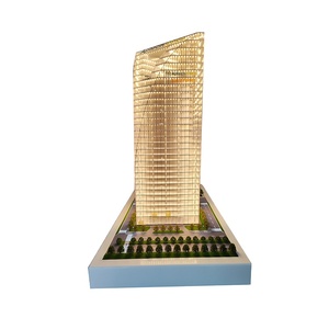 Modello in Scala 1:50 di Torre <span class=keywords><strong>Immobiliare</strong></span> in Confezione di Legno Massiccio - Product Image 3