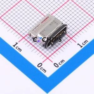 XUBF-0339-0795 USB Connector SMD Connector Type-C USB 3.1 Horizontal Mount 24P - Product Image 1