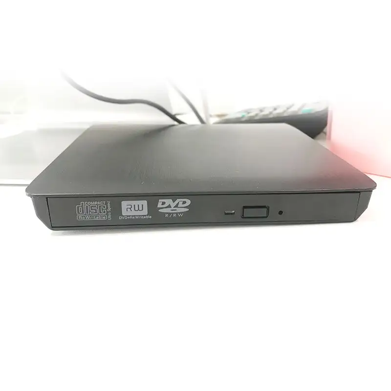 Dvd externo usb 3.0 cd portátil/dvd /-rw dr gabinete dvd externo