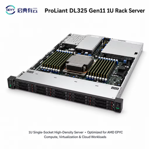 เซิร์ฟเวอร์แบบแร็ค 1U รุ่น ProLiant DL325 Gen11 รองรับซีพียู AMD EPYC รุ่นที่ 4 และ 5  12 DDR5 PCIe 5.0 คอมพิวเตอร์พร้อมใช้งาน - Product Image 2