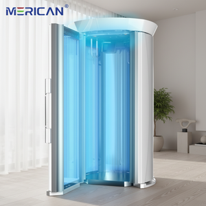 Lit de bronzage vertical professionnel pour salon de beauté, soin complet du <span class=keywords><strong>corps</strong></span>, machine de bronzage commerciale - Product Image 1