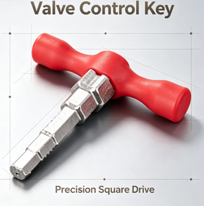 <span class=keywords><strong>Clé</strong></span> de <span class=keywords><strong>radiateur</strong></span> rouge à poignée en T, <span class=keywords><strong>clé</strong></span> de valve de chauffage monobloc <span class=keywords><strong>pour</strong></span> purge de chaudière et purge d'air - Product Image 5