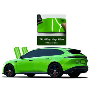 Flasque vert TPU matériel voiture Wrap vinyle <span class=keywords><strong>Film</strong></span> PPF Direct anti-rayures auto-guérison changement de couleur rouleau Tpu <span class=keywords><strong>Film</strong></span> d'emballage - Product Image 3
