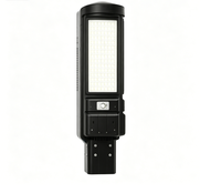 Projecteur solaire LED 100W IP65 étanche avec panneau solaire réglable, allumage/extinction automatique, lampe extérieure pour jardin, cour, parking