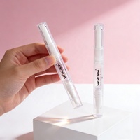 SAGALAGA Stylo applicateur d'huile pour cuticules vide 3ml rechargeable, échantillon disponible, petit MOQ, personnalisable OEM ODM