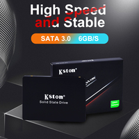 Комплект для замены HDD на SSD Kston 2.5" SATA III, внутренний твердотельный накопитель 512 ГБ/1 ТБ, ускорение загрузки