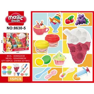 Ensemble de jouets populaires en pâte à <span class=keywords><strong>modeler</strong></span> et kit d'outils, jeu de cuisine, jeu d'imitation, jouet alimentaire pour tout-petits Fengqi - Product Image 4