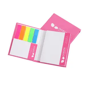 Hot Sale Memopad Custom Memo Huisdier Plakbriefje Vlaggen Set Logo Print Notities Dagelijks To Do List Pocket Memo Pad