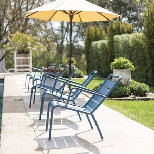 Sillón <span class=keywords><strong>Reclinable</strong></span> de Hierro Moderno para Exteriores, Resistente e Impermeable para Hoteles, Piscinas, Terrazas y Casas de Huéspedes - Product Image 2