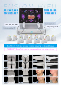 T Precio de fábrica Dual Depth Smart Single & Dual Row 2-in-1 Máquina de estiramiento facial Regeneración de colágeno Máquina de belleza moldeadora de cuerpo - Product Image 3