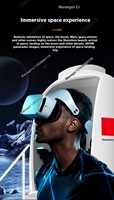 Équipement de réalité virtuelle 9D à grande échelle pour simulateur de vol aérospatial en capsule spatiale, pour l'éducation