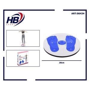 Disque de torsion sans fil bleu pour la pratique du yoga – Roues de yoga confortables et pratiques - Product Image 3