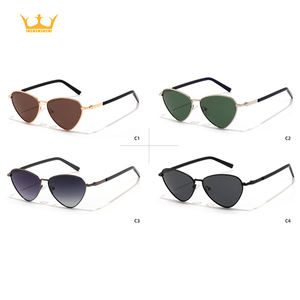 Классические металлические солнцезащитные очки с полной оправой, треугольной формы, с нерегулярной оправой, с поляризацией и защитой от УФ-излучения, для женщин и мужчин, для активного отдыха - Product Image 3