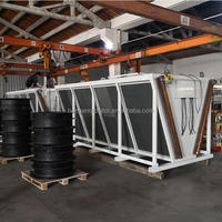 Tour de refroidissement industrielle à flux croisé carré, condenseur évaporatif à l'ammoniac