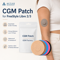Patchs adhésifs pour capteur CGM à marque privée, designs personnalisés pour capteur Freestyle Libre 2 Plus