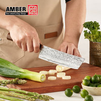 Manche en bois 7 pouces ultra pointu véritable forgé Vg10 damas viande végétale Nakiri couperet couteau de cuisine à découper japonais