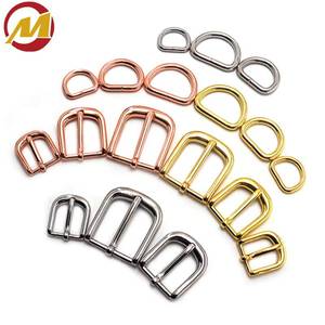 Wholesale Factory <b>Bag</b> <b>Accessories</b> Hardware 15/20/25mm D-Rings Pin Buckles Fasteners for Handbags and Pet Leashes - Product Image 2
