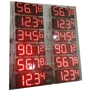 4 cifre per esterni a Led 88.88 segno dei prezzi a Led dello schermo di visualizzazione della stazione di servizio della benzina - Product Image 6