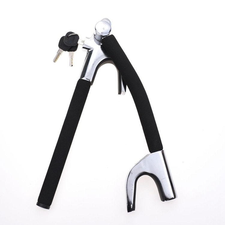 YH1958 Universal Retractable Car Steering Wheel Lock Anti-Theft Device - Ningbo Hengda Die-Casting L