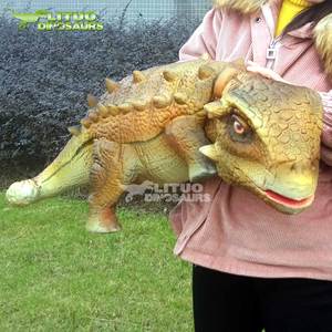 Marionnette à Main <span class=keywords><strong>de</strong></span> dinosaure <span class=keywords><strong>de</strong></span> Ankylosaurus Prop - Product Image 3