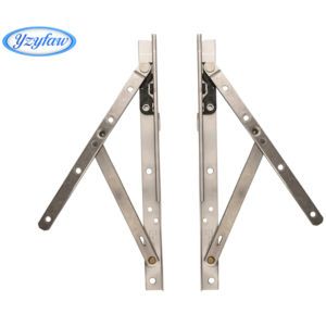 Скрытые петли из нержавеющей стали для поворотно-откидных окон, фрикционные ограничители для подвесных окон, 10-13 дюймов - Product Image 1